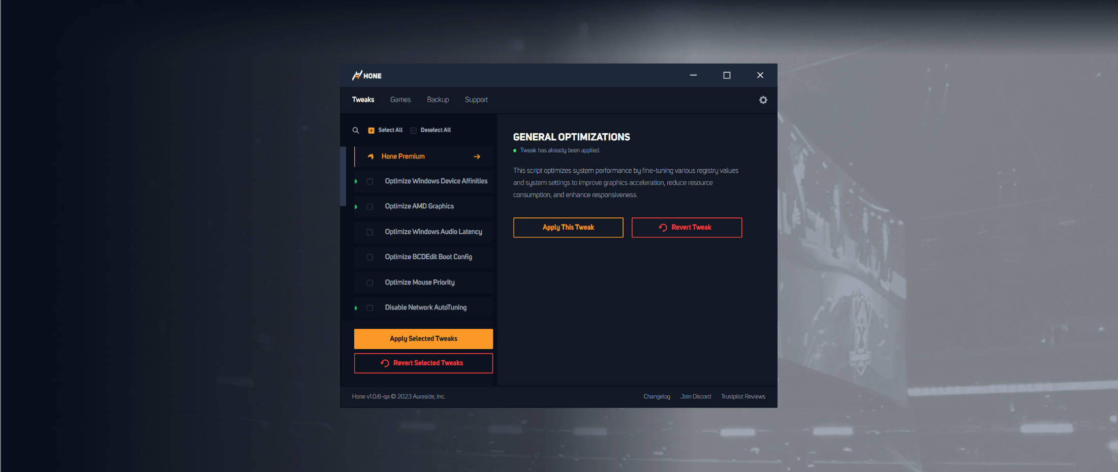 The New Hone Optimizer Hone Optimize Your Pc